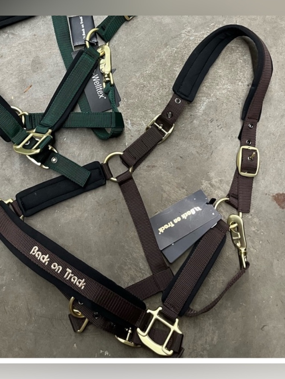 Brand new Back on Track Halter